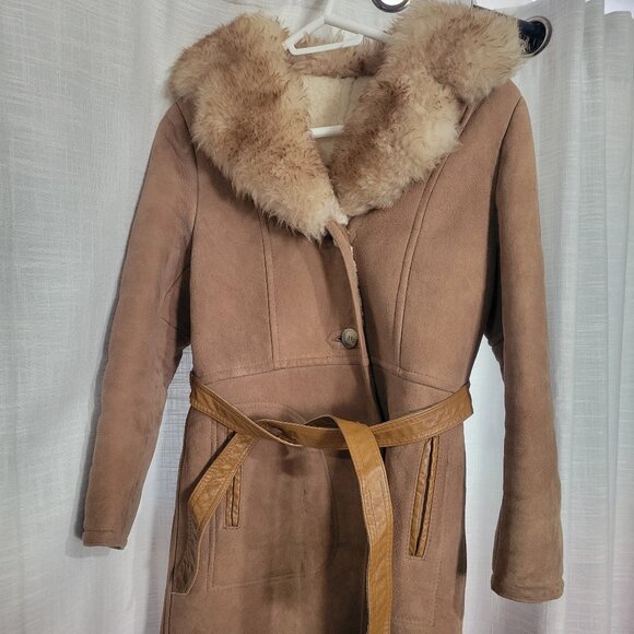 Vintage Sylvia Mark Sheepskin Coat - Picture 1 of 5